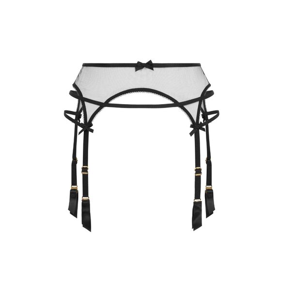 Agent Provocateur Ulrika Black Suspender AP2 Small NWT